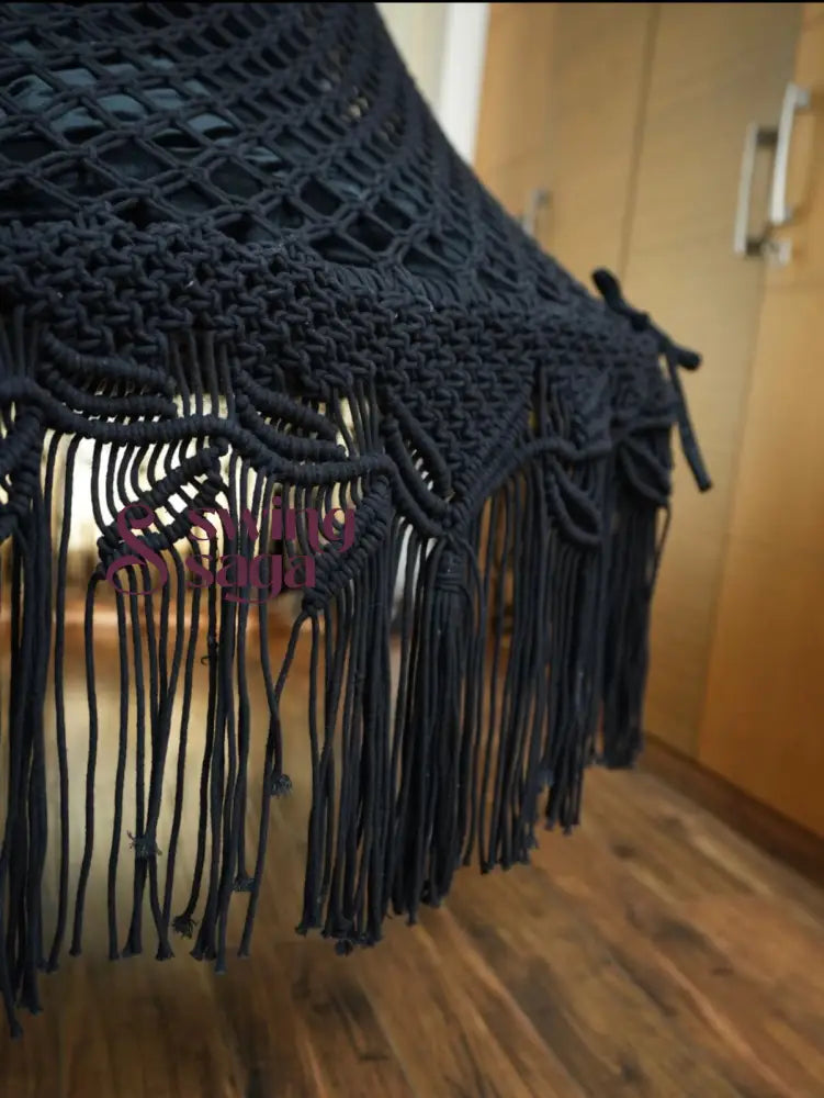 Black Big Bed Swing