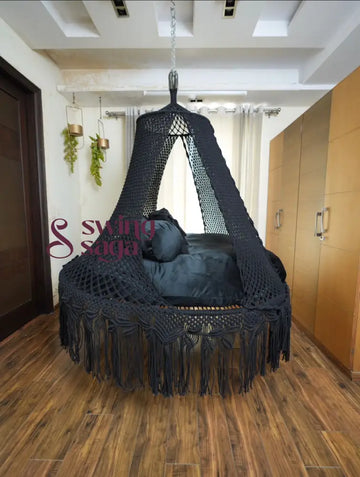 Black Big Bed Swing