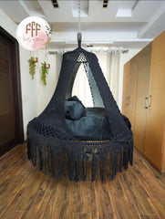 Black Big Bed Swing