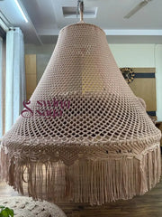 Bronzer Big Bed Swing 70 Inches / Light Peach Brown