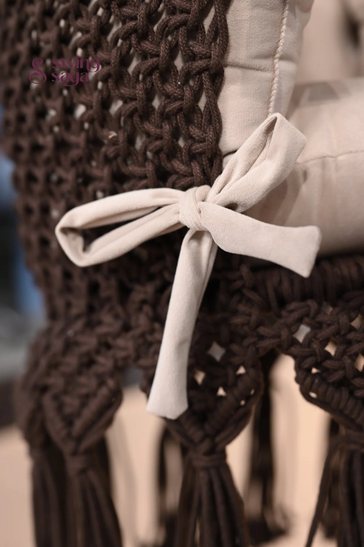 Bruna Baby Swing - Cocoa / 17 Inches