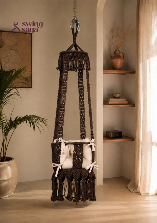 Bruna Baby Swing - Cocoa / 17 Inches