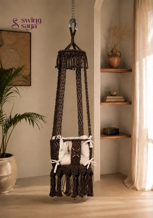 Bruna Baby Swing - Cocoa / 17 Inches