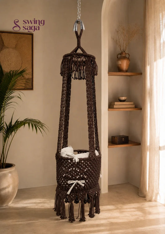 Bruna Baby Swing - Cocoa / 17 Inches