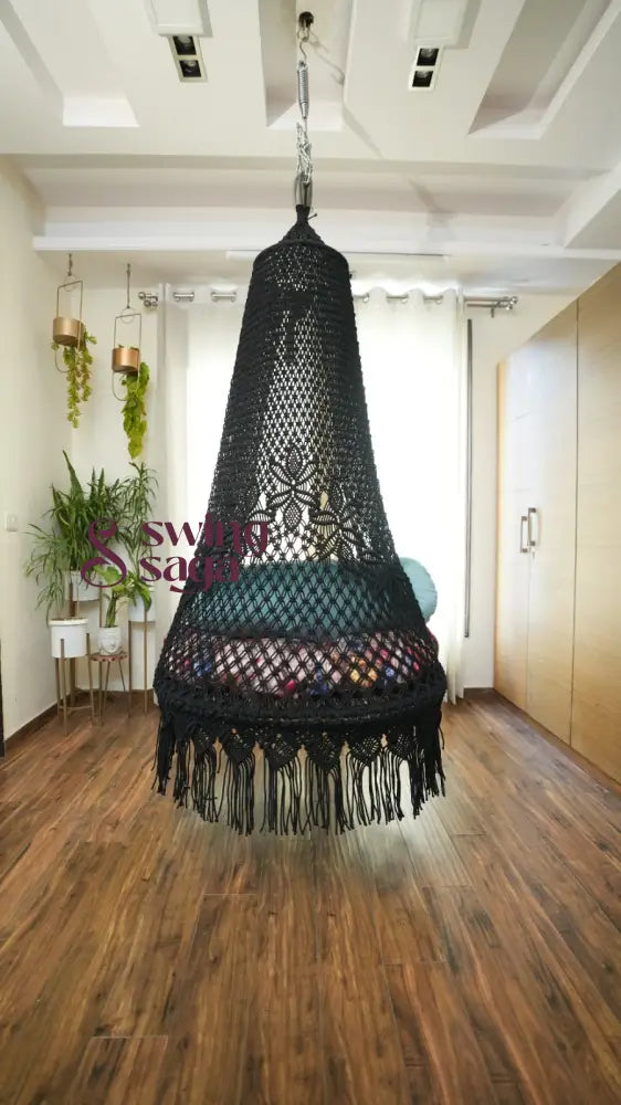 Charcoal Jade Swing Single Seater