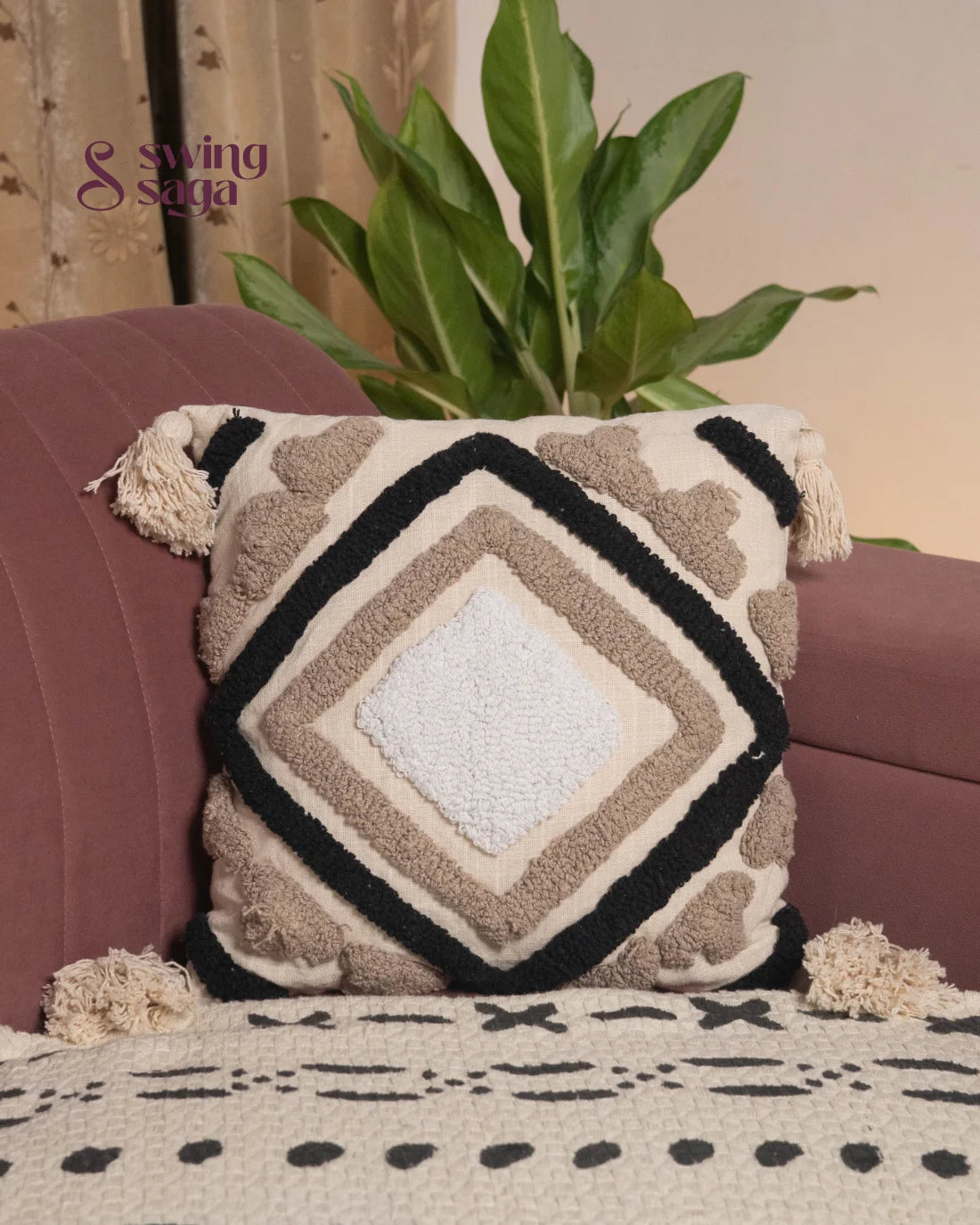 sofa cushion in square shaped.