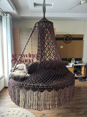 Chocolate Brown Bed Swing