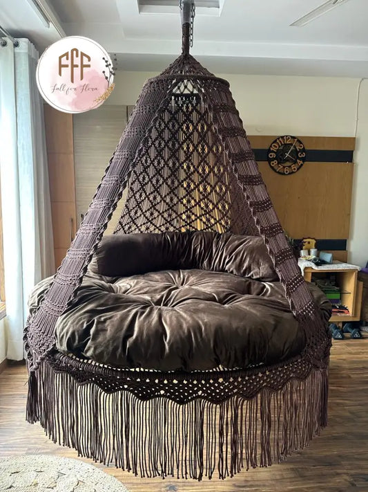 Chocolate Brown Bed Swing