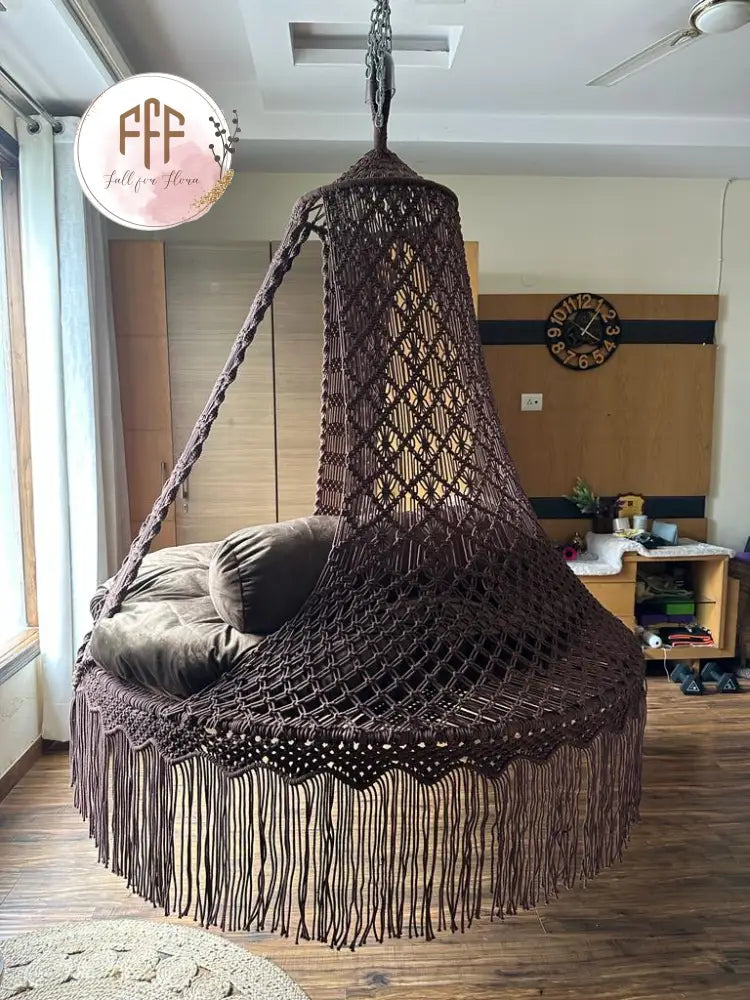 Chocolate Brown Bed Swing