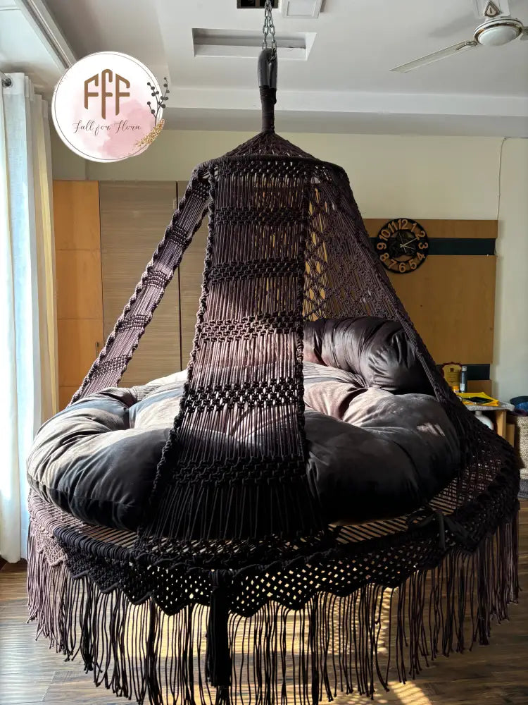 Chocolate Brown Big Bed Swing 70 Inches / Mocha Brown / Chocolate Brown