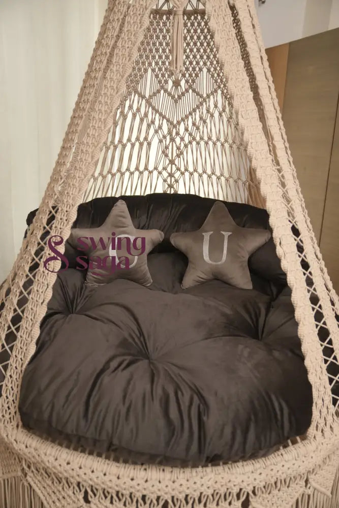 Espresso Bed Swing