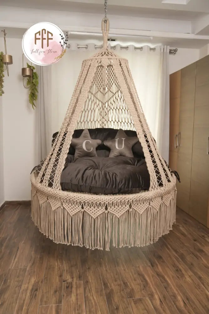 Espresso Bed Swing