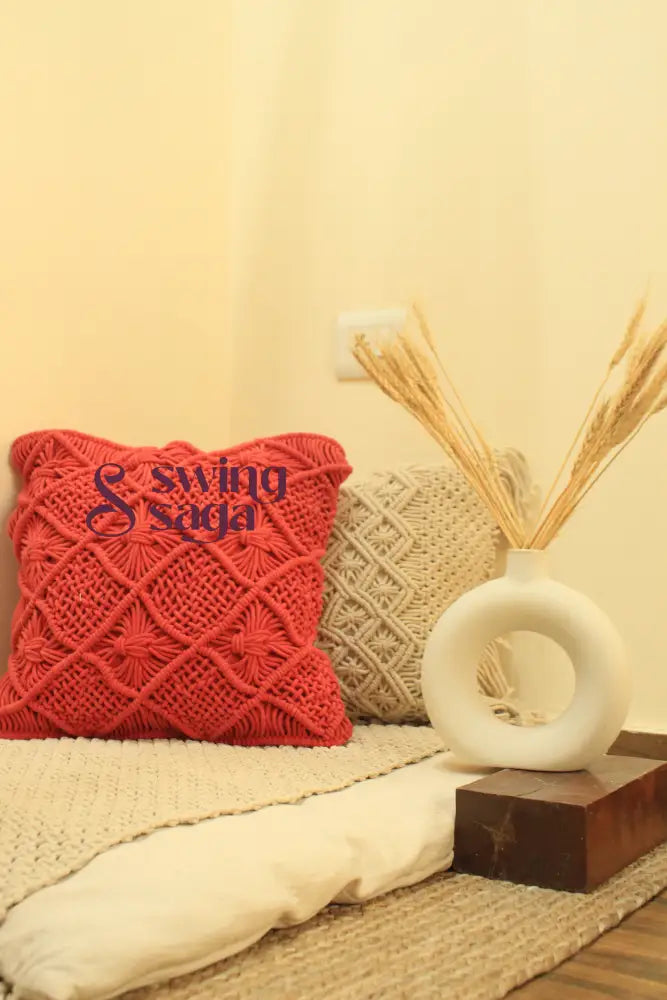 Florence Macrame Cushion