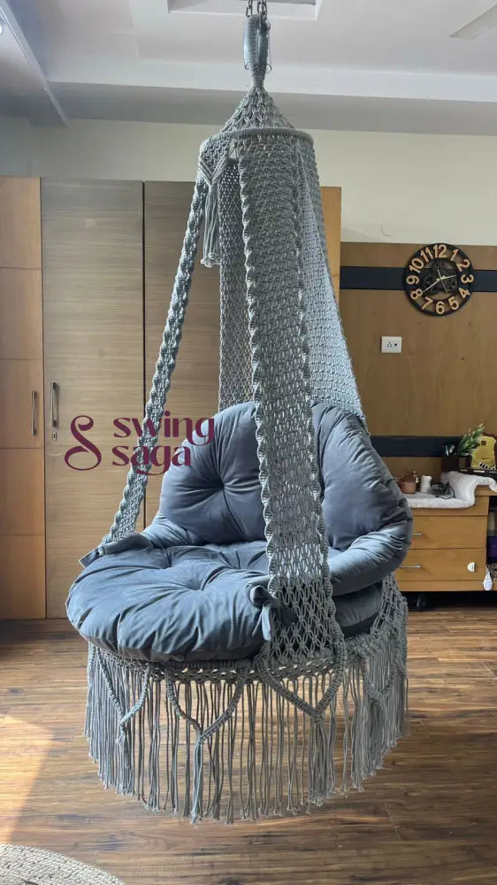 Fossil Grey Swing Single Seater