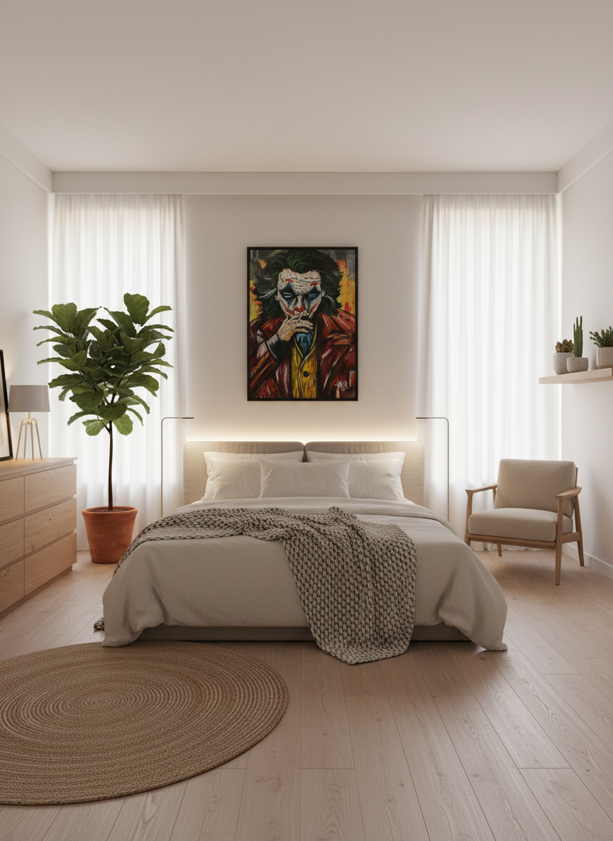 After the Joke - The Joker Painting