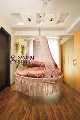 Goldrose Pink Bed Swing