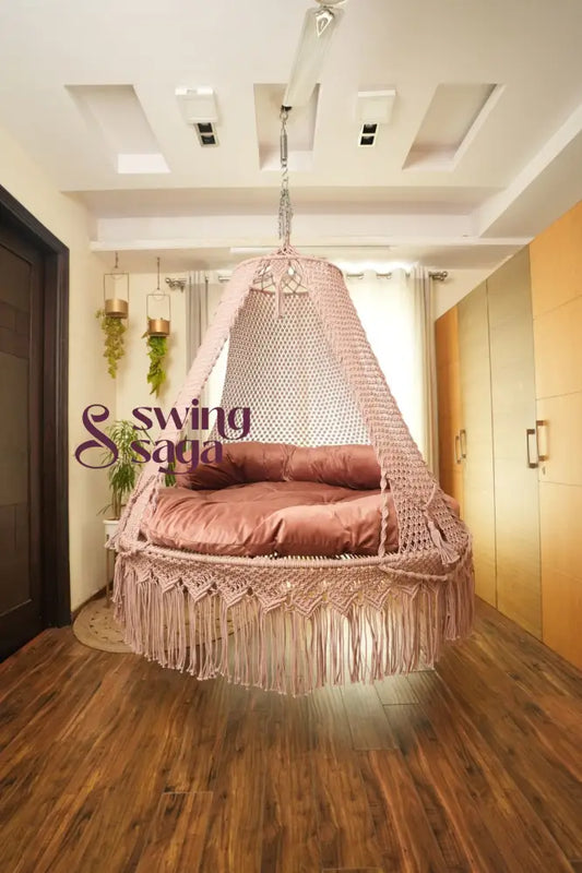 Goldrose Pink Bed Swing