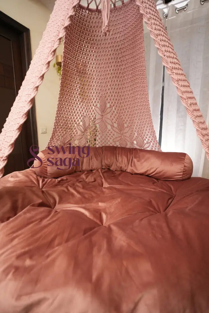Goldrose Pink Bed Swing