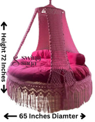 Goldrose Pink Bed Swing