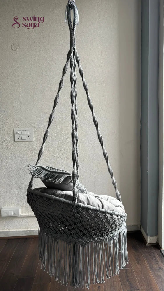 hanging hammock chair swing macrame