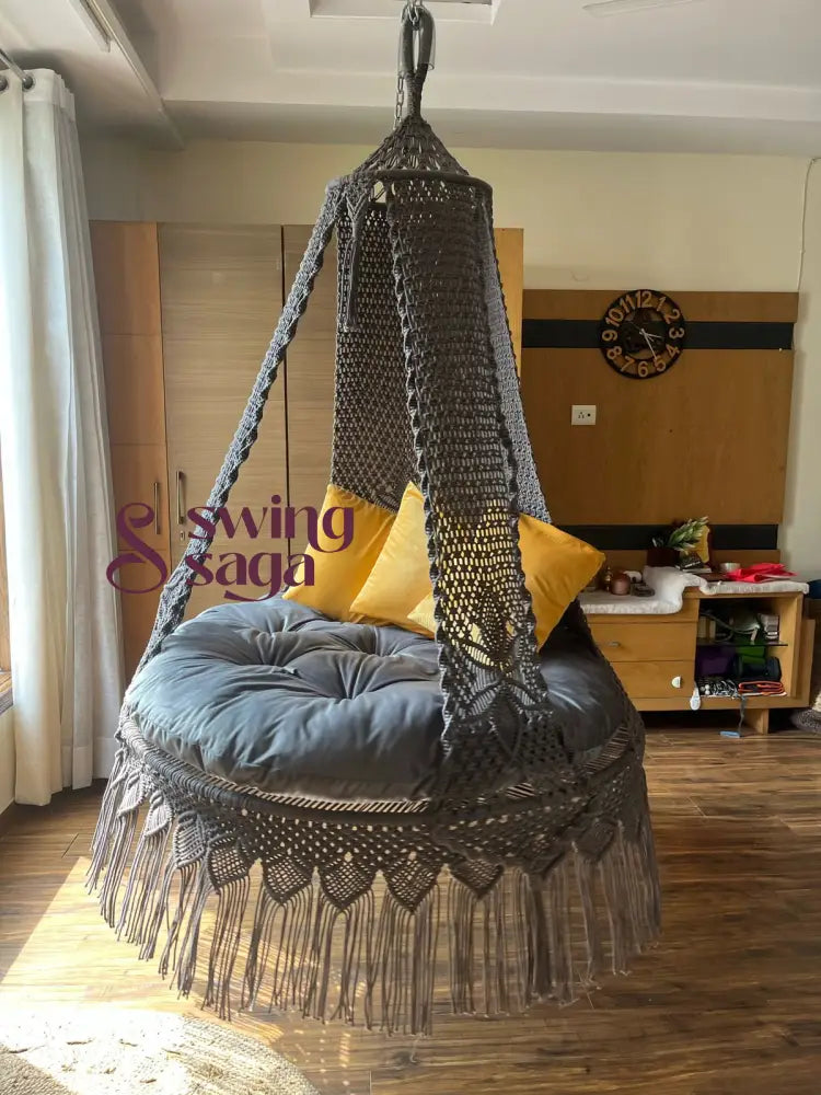 Grey Maze Dual Seater Swing