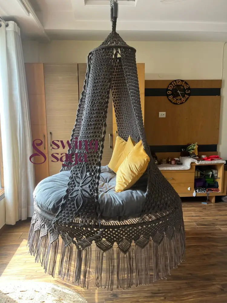 Grey Maze Dual Seater Swing