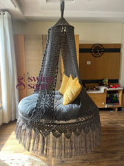 Grey Maze Dual Seater Swing