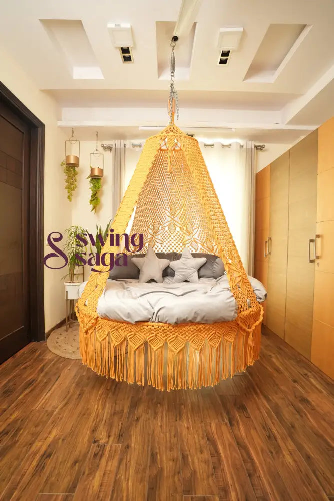 Grey Star Bed Swing