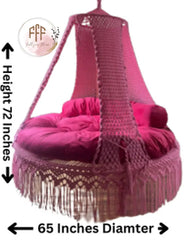 Hot Pink Bed Swing