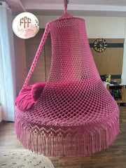 Hot Pink Bed Swing