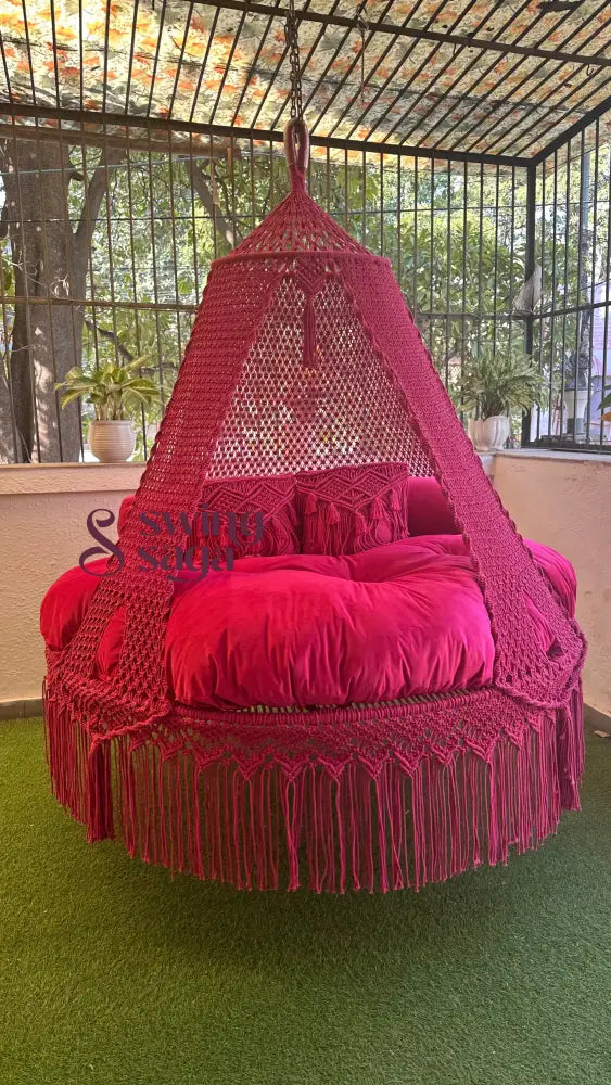 Hot Pink Bed Swing