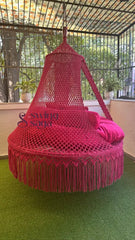 Hot Pink Bed Swing