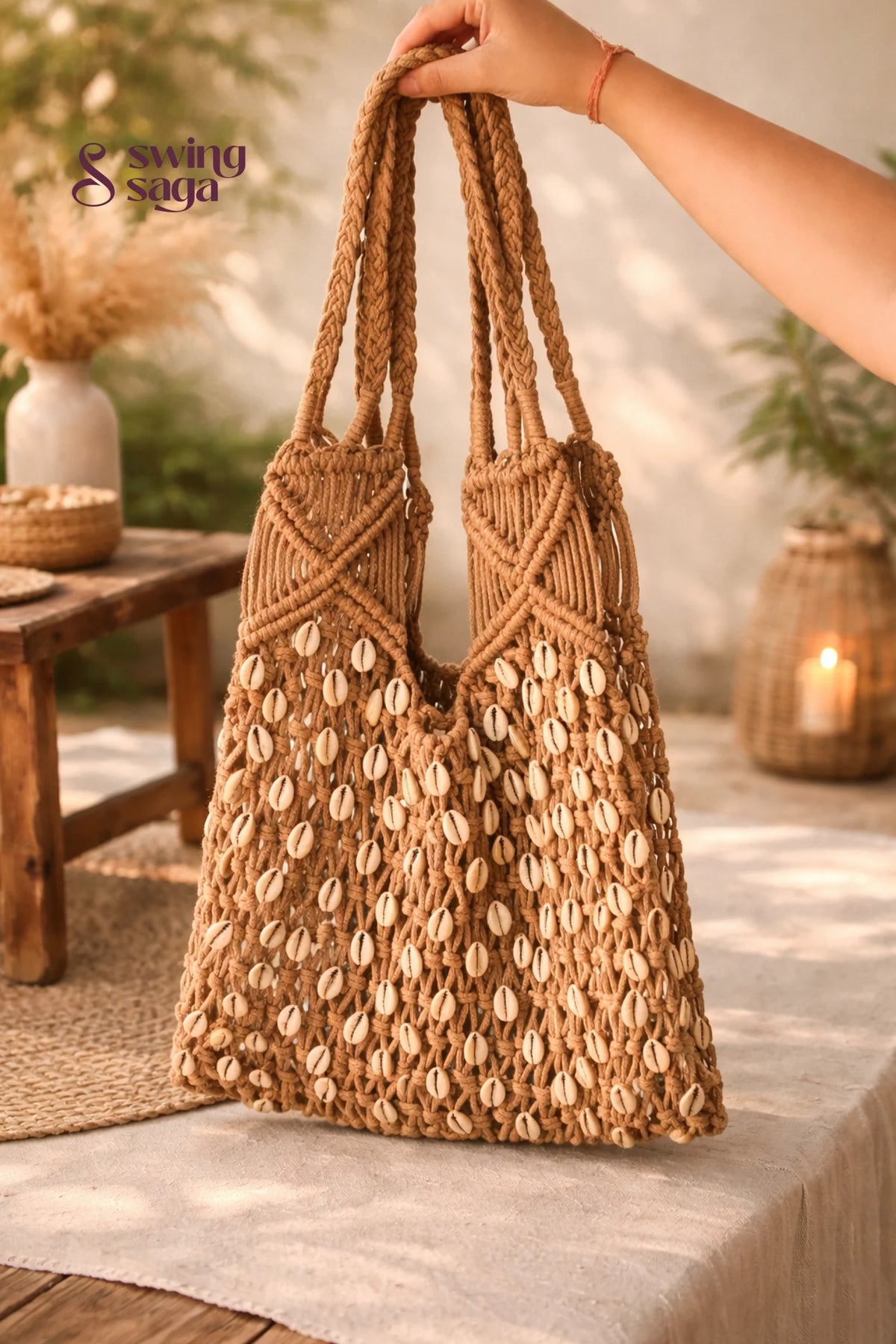 HugBag Handmade with Cotton Yarn