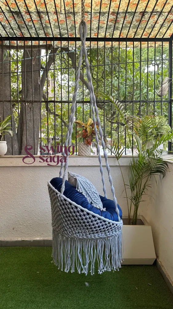 Icy Blue Chair Swing