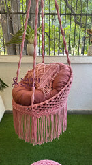 Lavish Pink Chair Swing