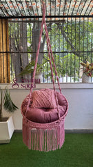 Lavish Pink Chair Swing