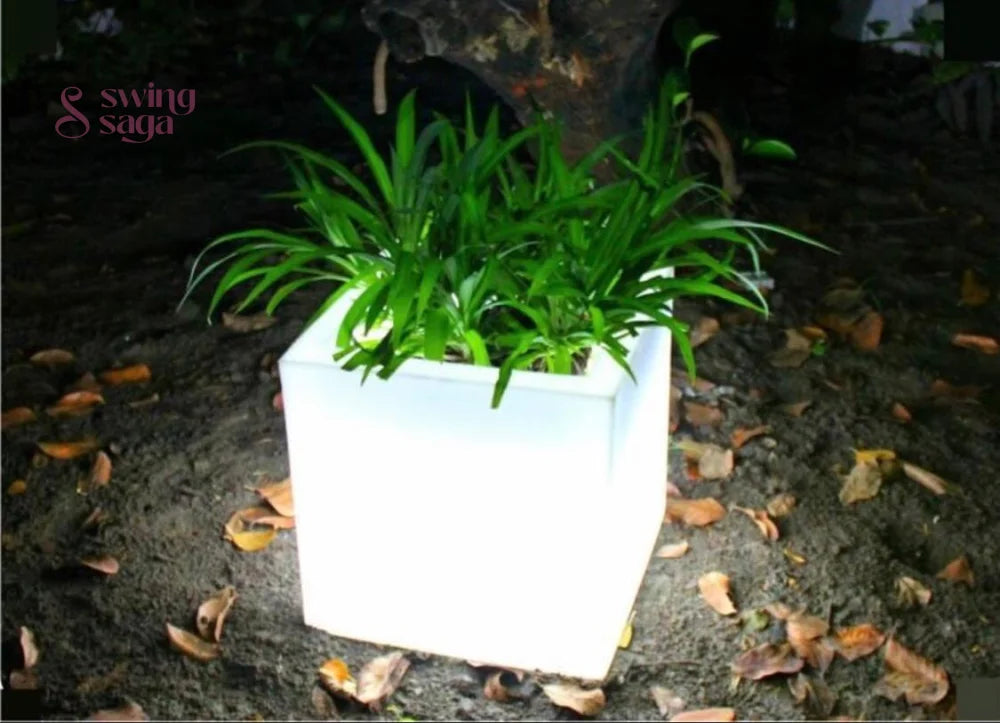 Led Square Planter