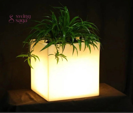 Led Square Planter