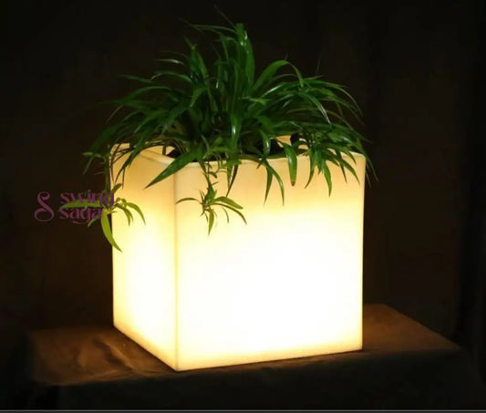 Led Square Planter