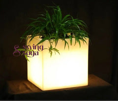 Led Square Planter