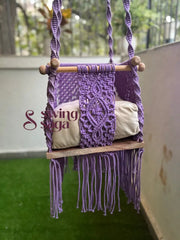 Lilac Baby Swing