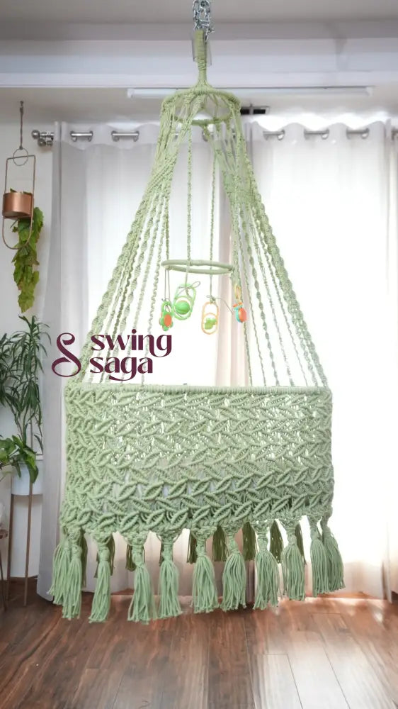 Lime Baby Bassinet