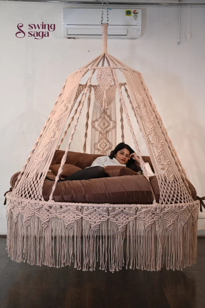 Liora Bed Swing - Peach Clay / 70 Inches