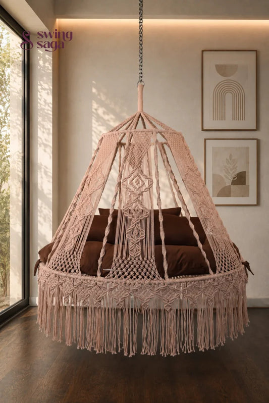 Liora Bed Swing - Peach Clay / 70 Inches