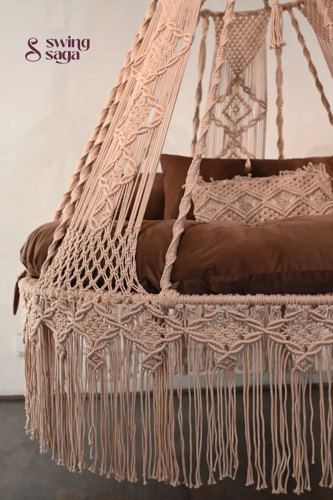 Liora Bed Swing - Peach Clay / 70 Inches