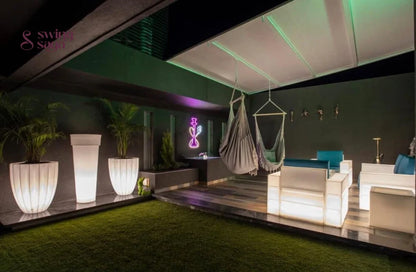Lotus Led Planter