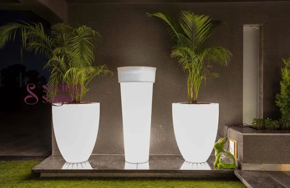 Lotus Led Planter