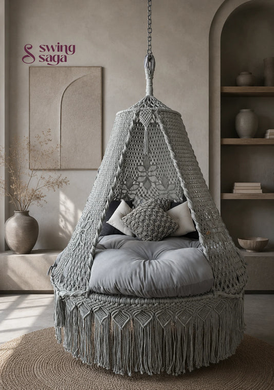 Luma Bed Swing - Muted Grey / 60 Inches
