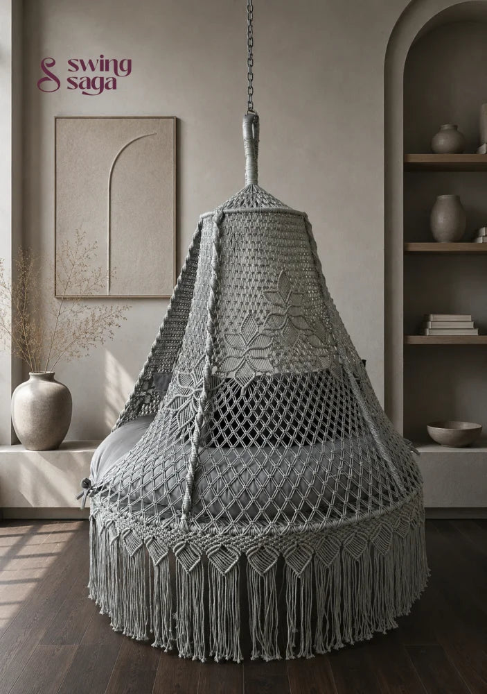 Luma Bed Swing - Muted Grey / 60 Inches