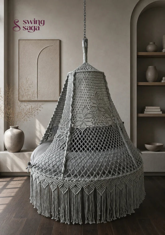 Luma Bed Swing - Muted Grey / 60 Inches